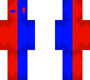 red and blue!