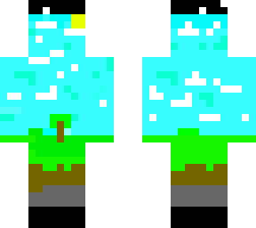 the ground and sky