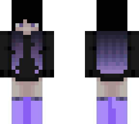 the purple gamer girl