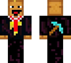 toast in a suit