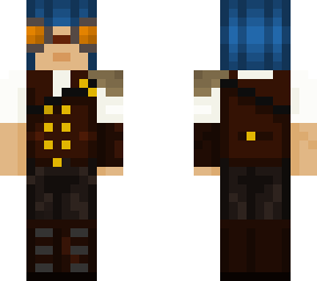 aquafish - steampunk - goggles on