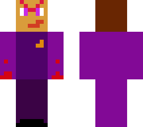 bloody purple guy