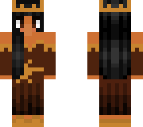 brown dress