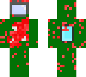 dead green crewmate