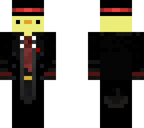 duck in a suit