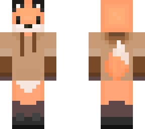 fox with clothes 2