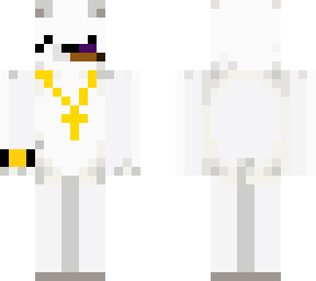 gangster polar bear with ciggeret