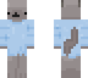 grey cat with sweater