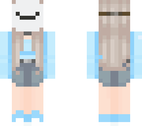 masked blue bubblegum