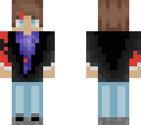 max skin (orginal hair color)