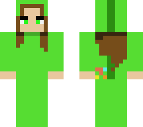 pickel the girl in a dinasaur onsie