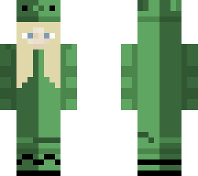 pijama ajolote verde