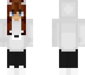 polar bear hoodie with horns