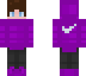 purple nike