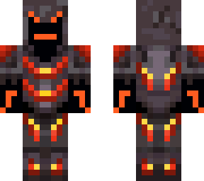 the lava netherite