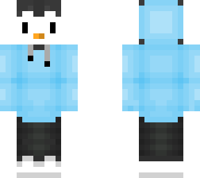 a penguin skin
