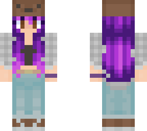 alibaby231 | hair "void purple" by cleora
