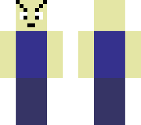bald guy blue