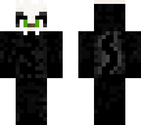 black cat skull