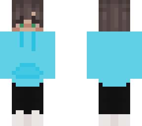 blue sweatshirt