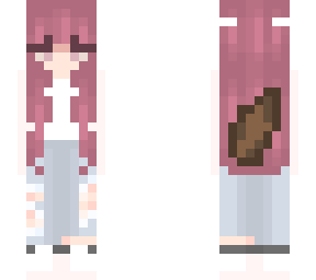 brown axolotl girl