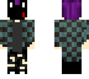 cool boy in demon slyer cloke (skin color reshade)