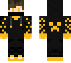 cool yellow gamer boy