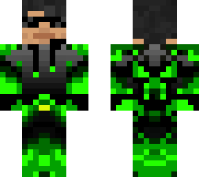 green gamer boy