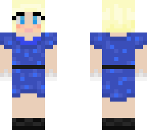 housewife with blonde hair