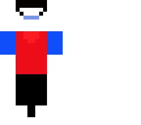 person with white skin