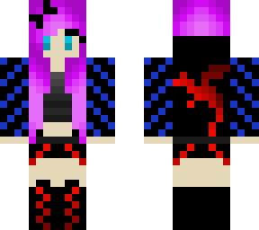 punk female dragon