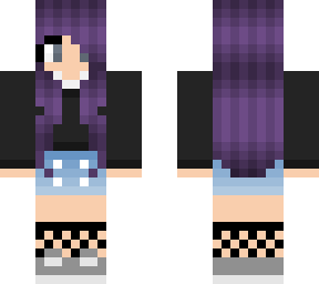 purple hair