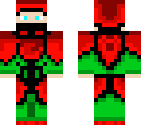 red black and lime armored emanuel (armor colletion)