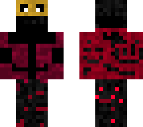 red/black skin