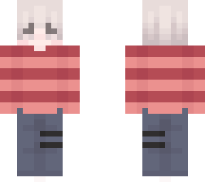 red white hair
