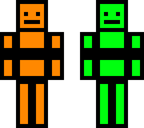 rubix cube man