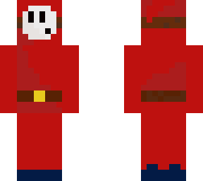 shy guy minecraft skin