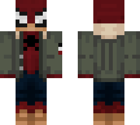 spiderman green jacket