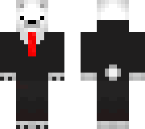 stylish polar bear