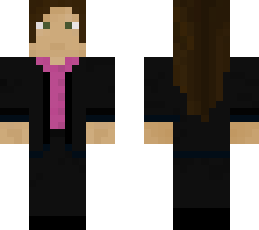 swing dancer in suit (+magenta)