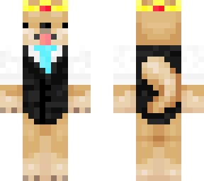tie and crown doge