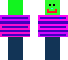 backwards glob face