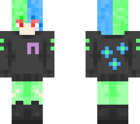 blue + green