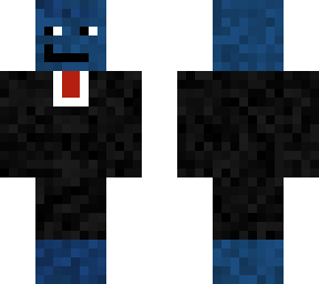 blue man