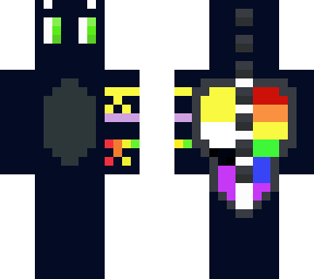dragon with their flags