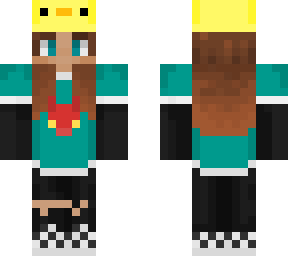 duck hat girl