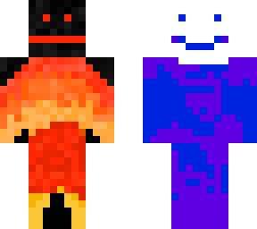 fireman with iceman on back