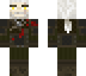 geralt viper armor + blood splash