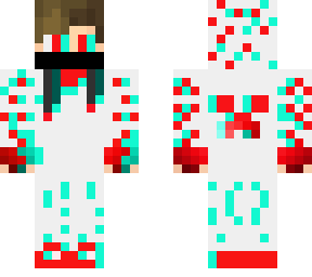 glitch boy white
