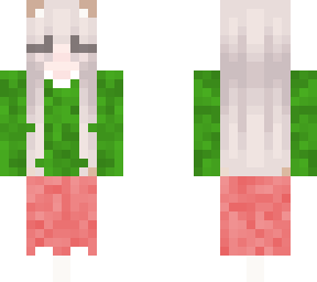 hivelanky green shirt red jeans white shous